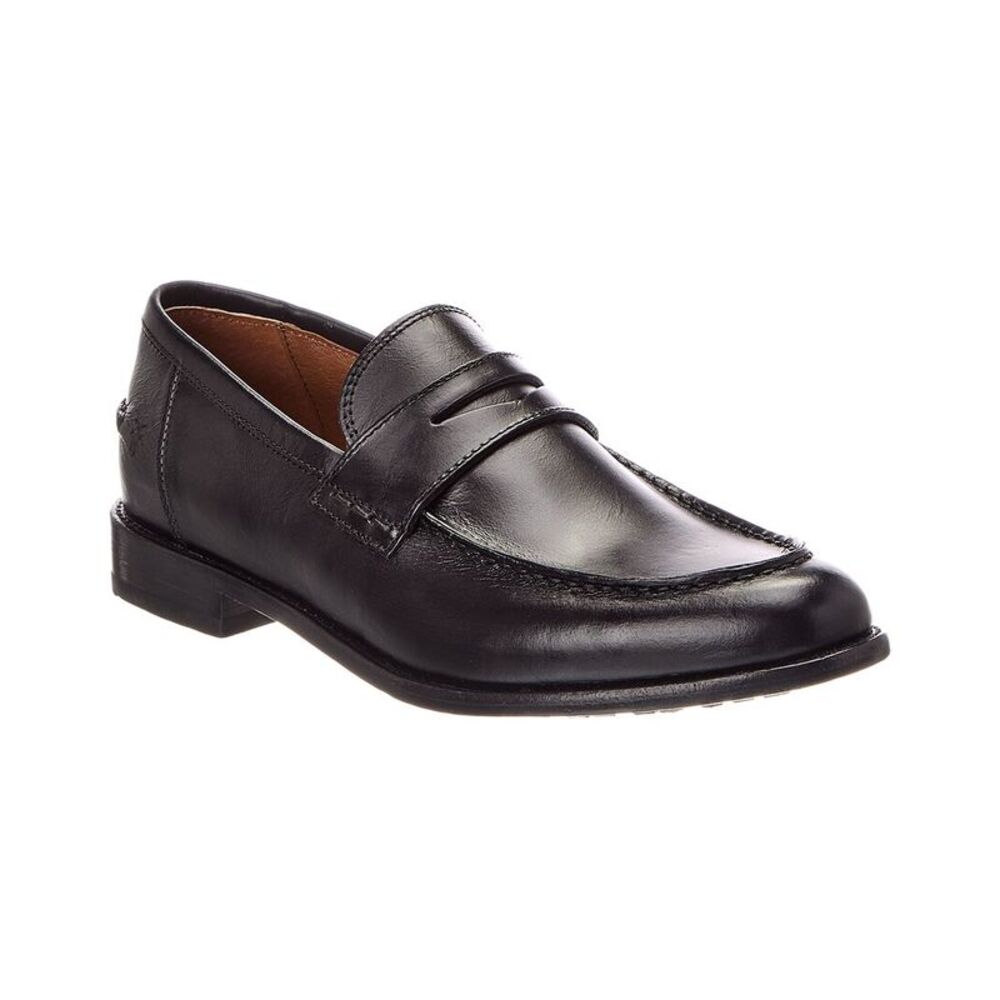 Frye Tyler Leather Penny Loafer, Black